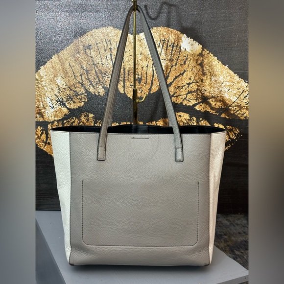 Michael Kors Gemma Large Tri-Color Pebbled Leather Tote - Picture 2 of 15